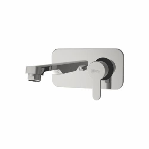 Single Lever Basin Mixer Wall Mounted Chrome